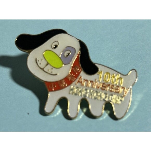 OM2006 - Odyssey of the Minds - Hong Kong -2 Black & White Puppy Pins - Picture 4 of 5
